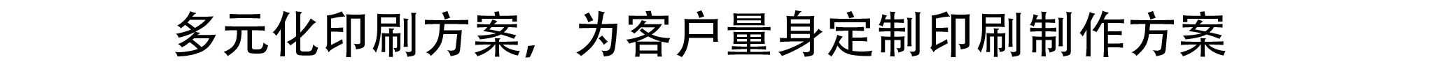定制方案